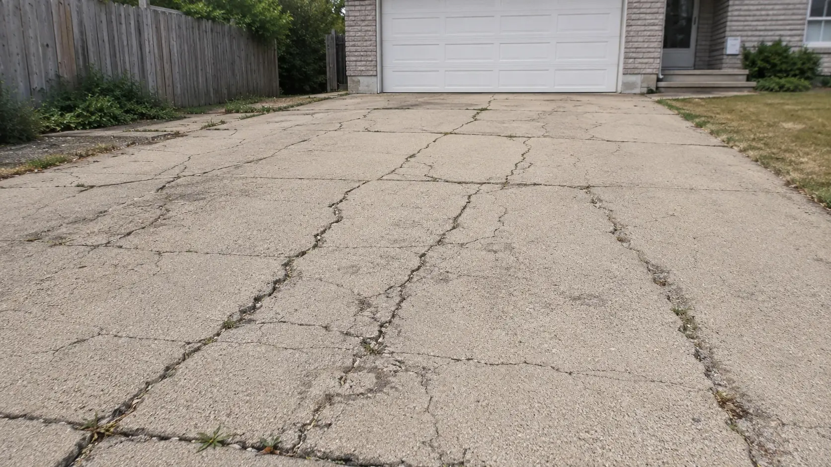 Concrete Driveway Replacement Signs